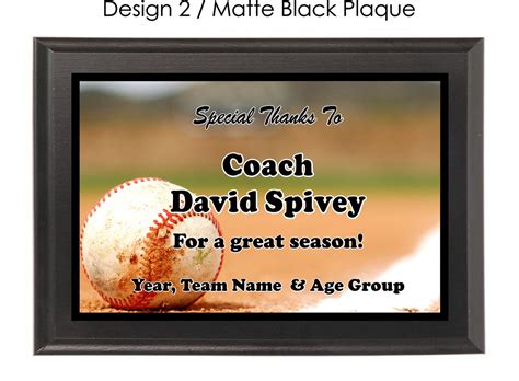 coaches plaque baseball cheap|Baseball Coach Gift Plaque A Good Coach Can Change A Game .